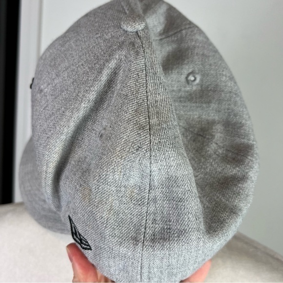 New York Mets Heather Black Grey 59FIFTY Fitted Cap - Picture 5 of 8